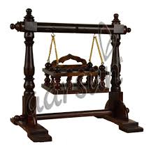 Krishna Palna For Krishna Janmashtami Laddu Gopal Special Handmade Krishna Jhula Pooja Room Door Design Wooden Swings Pooja Room Design