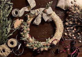 Le résultat brillant d'un travail amusant. Couronne De Noel Diy Alinea Alinea