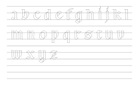 Lupfer provide some of the best copperplate instruction available. 7 Best Calligraphy Worksheets Printable Printablee Com