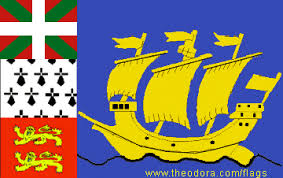 Flag of saint pierre and miquelon. Saint Pierre And Miquelon Flags Geographic Org