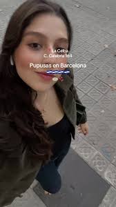 Disfrutando de las pupusas en Barcelona