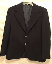 Where to buy a navy blazer. Yves St Laurent Men S Vintage France Navy Black Jacket Blazer Gold Buttons B1 Ebay