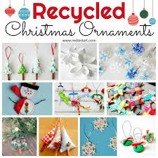 Use earth911's recycling directory to find treecycling programs in your area. Recycled Ornaments Diy Red Ted Art Make Crafting With Kids Easy Fun