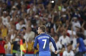 His 'hotline bling' goal celebration features in a 2016 puma commercial. Germany 0 2 France Antoine Griezmann S Double Sees Hosts Into The Euro 2016 Final Daily Mail Online