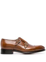 Santoni double-buckle Monk Shoes - Farfetch