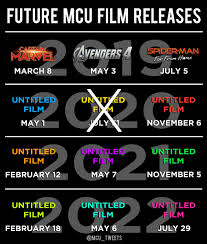 Marvel studios president kevin feige said some of the films for those dates were already known, explaining, we know what films we'd like them to be for 2020. Mcu The Direct On Twitter The Untitled Marvel Film That Had Been Dated For July 31st 2020 Is Now Removed From Marvelstudios Schedule Here S The Updated Slate Of Marvel Cinematic Universe