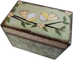 Recipe Box Custom Made To Order For 4x6 Cards Bird Recipe Box Handcrafted Box Large Wood Box On Etsy 32 00 Handcrafted Box Custom Boxes Handcraft