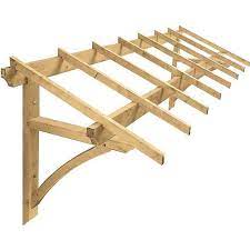 leroy merlin auvent auvent bois auvent pour porte d entree