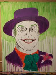 Batman 89 ink wash art piece