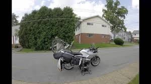 Vup bike front frame bag, universal bicycle motorcycle handlebar bag, top tube bike bag with. Bmw R1100s Mt Bike And Golf Bag On Motorcycle Youtube