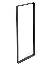 Pied Pour Meubles Tables Et Bars Rectangle A Visser Acier Mat Noir 80 Cm Leroy Merlin En 2020 Pied Meuble Mobilier De Salon Acier