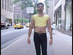 Normalize men wanting to get flowers. Fashion Alert Male Crop Top New York Live Tv Youtube