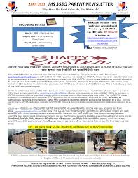 Early summer session classes begin. Newsletters Parents Middle School 358