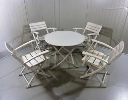 Retractable Garden Chairs Table 1960s Garden Chairs Table Outdoor Furniture Sets
