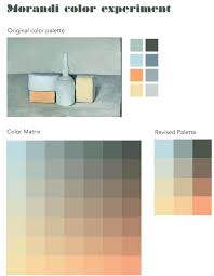 The page contains maroon and similar colors including their accompanying hex and rgb codes. Giorgio Morandi Color Palette Could Easily Do This Through Photoshop Urban Color Palette Color Palette Design Color Lessons