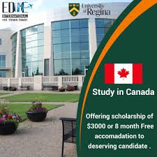 Apply In The University Of Regina For May Fall 19 Intake Offering International Entrance Scholarship Of University Of Regina Overseas Education Vadodara