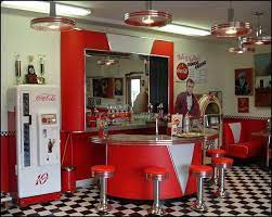 50s Style Diner Kitchen Diner Decor Retro Diner Retro Kitchen