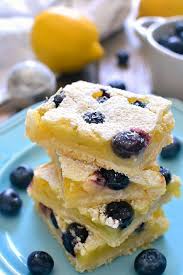 Blueberry Lemon Bars Recipe Lemon Blueberry Bars Lemon Blueberry Dessert Lemon Bars Recipe