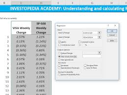 How To Create A Linear Regression Model In Excel
