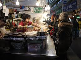 Dongdaemun Market South Korea Seoul Chinese New Year Food Korea