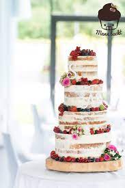 Pin auf w e d f o o d. Tutorial Und Rezepte Hochzeitstorte Naked Cake Mit Beeren Tutorial Mann Backt