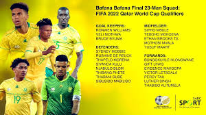 Jun 12, 2021 · the impact of assistant coach helman mkhalele in the new dawn of bafana bafana has borne instant fruit. Bafana Bafana On Twitter The Squad Bafanapride Worldcupqualifiers Fifacom