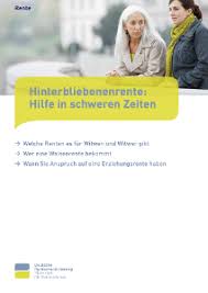 Die deutsche rentenversicherung berechnet die formel je mehr rentenpunkte gesammelt wurden, umso üppiger fällt die rente aus. Deutsche Rentenversicherung Homepage Hinterbliebenenrente Hilfe In Schweren Zeiten