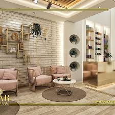 تصميم محل للزهور على الطراز المودرن تم الاعتماد بشكل على الاستاندات والارفف لعرض أكبر كميه من الزهور مع توفير مكان للعملاء لل Design Interior Design Home Decor