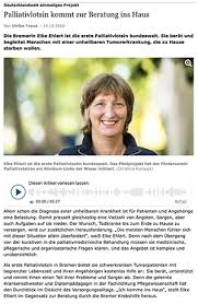 (of a drug or medical treatment) reducing pain without curing the cause of the pain: Artikel Zum Projekt Palliativlotsin Forderverein Palliativstation Am Klinikum Links Der Weser E V