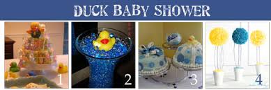 How to plan a duck theme baby shower including decorations, invitations, favor ideas, food, gifts, and games to play. Duck Baby Shower Ideas 5 Themed Parties Tip Junkie