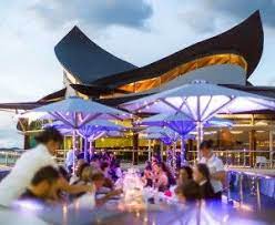 Wedding Reception On Hamilton Island At The Bommie Deck Cocktail Wedding Reception Outdoor Hamilton Island Wedding Hamilton Island Cocktail Wedding Reception