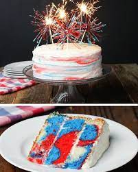 Marbled 4th Of July Box Cake Recipe By Tasty Recipe Fourth Of July Cakes 4th Of July Cake Box Cake Recipes