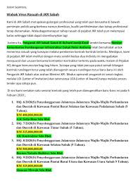 Portal berbagai macam contoh surat seperti surat perjanjian, surat ijin, surat kuasa dan lainnya. Terbaru Peter Anthony Pengarah Jkr Sabah Bersekongkol Rasuah Beri Syarikat Kroni Lebih Rm1 5b Tanpa Tender