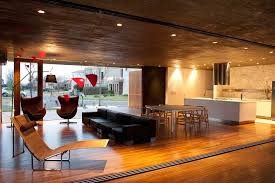 open concept kitchen living room with
