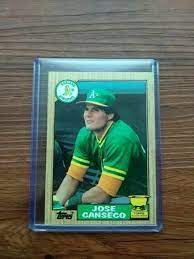 You've come to the right place! 1987 Topps Jose Canseco Oakland Athletics 620 Baseball Card For Sale Online Ebay