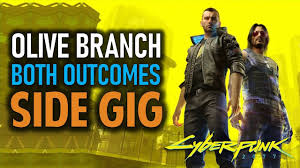 Drive Sergei S Car To The Restaurant Or Look Inside Trunk Gig Olive Branch Cyberpunk 2077 Youtube