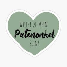 Willst du mein patenonkel bei shirtee online bestellen schneller versand! Sticker Patenonkel Redbubble