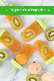 Tropical Fruit Popsicles Rhodes Quality Fruit Juice Recipes Juicing Recipes Fruit Recipes