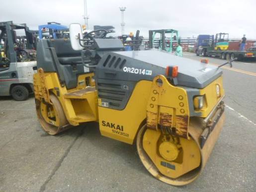 Sakai SW352 Smooth Drum Roller