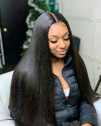 Natural Color 13x6 Lace Front Wig With Baby Hair Straight 100 Human Hair In 2020 Straight Human Hair Weave Hairstyles Wig Hairstyles