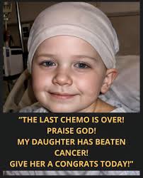 Family celebrates cancer remission news