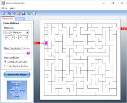 Make your own custom maze, just like daedalus (only this should turn out better for you in the end). 7 Best Free Maze Maker Software For Windows