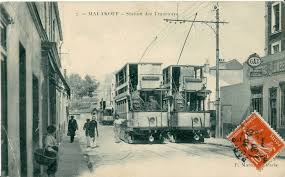 Malakoff Station Des Tramways Pour Les Halles Postale Carte Postale Ile De France