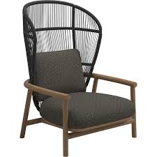 Gloster Fern High Back Lounge Chair In 2020 Gloster Furniture Lounge Chair Teak Outdoor Furniture