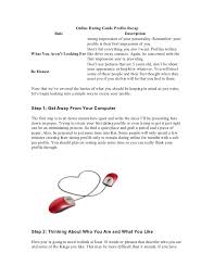 Welcome to our reviews of the what to write in dating profile (also known as how to calculate how many weeks pregnant i am). Writing Online Dating Profile