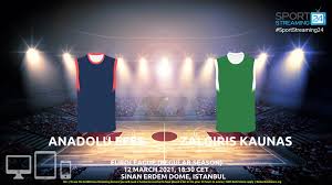 We offer to your attention the full information on the match stats, score online, live text commentary, highlights, tables and more. Anadolu Efes Zalgiris Live Stream Euroleague Sportstreaming24