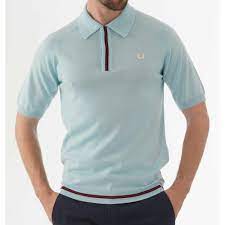 Все бренды поло champion поло comme des garçons поло fred perry поло polo ralph loren поло stone island. Fred Perry Knitted Polo Shirt Teal Green Aus Stockists