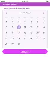Difficulties in determining the gestational age last menstrual period Due Date Calculator By Ehealthline