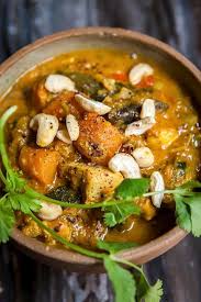 Susskartoffel Curry Mit Hahnchen Und Cashews Rezept Susskartoffel Curry Susskartoffel Rezepte Gesunde Gemusesuppen