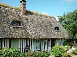 Parc Naturel Regional Des Boucles De La Seine Normande Maison A Colombages Au Toit De Chaume A Vieux Port Toit De Chaume Normandie Parc Naturel
